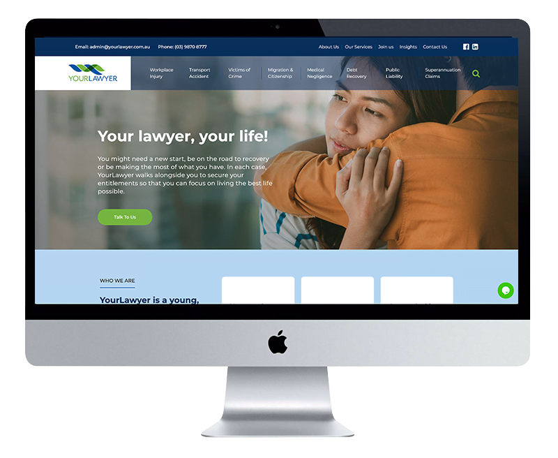 How easy it is to rebuild your website with us 6 your lawyer